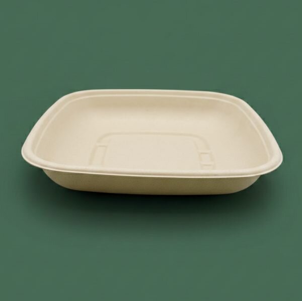 FIBER FLAT SQUARE 24 OZ BOWL